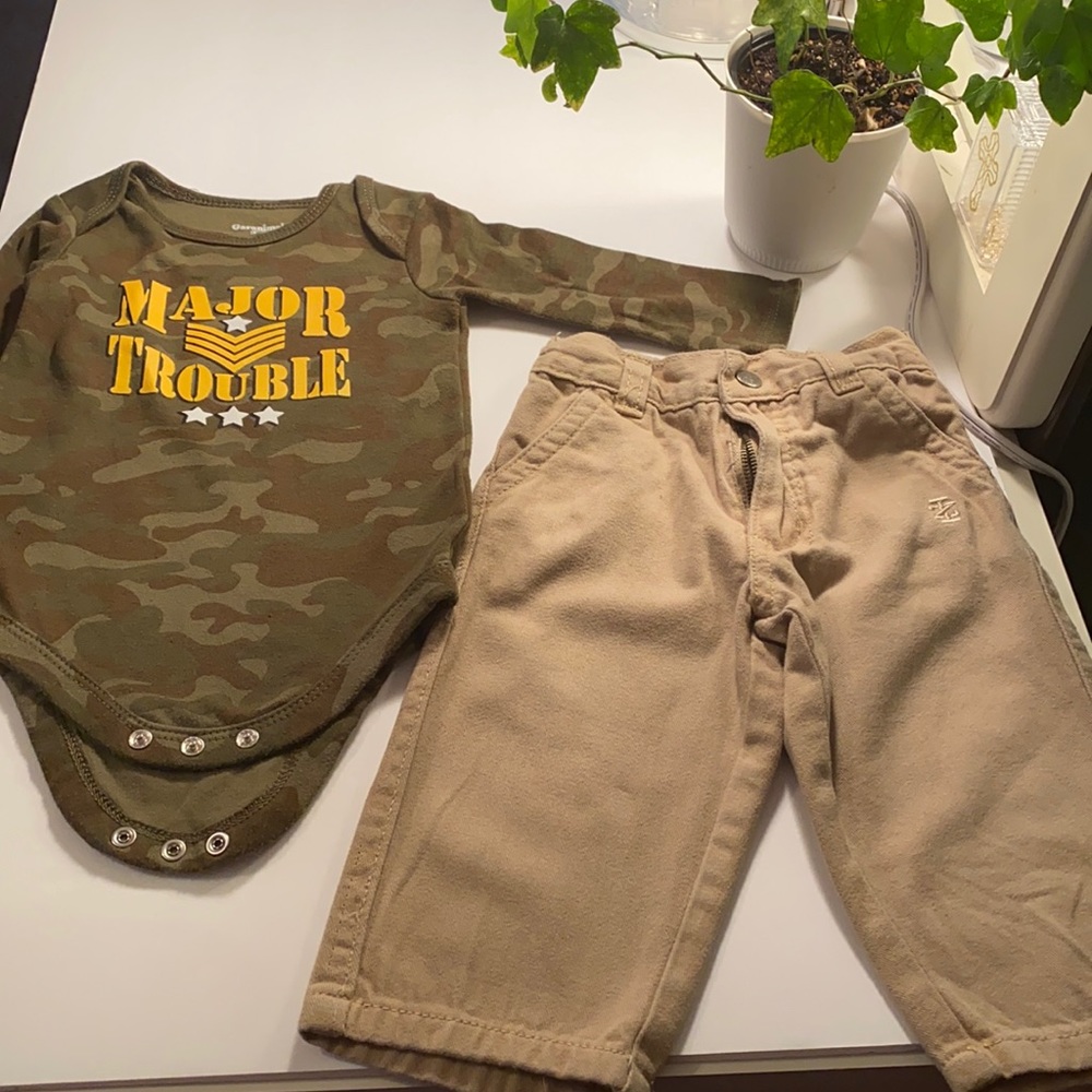 Garanimals camouflage set